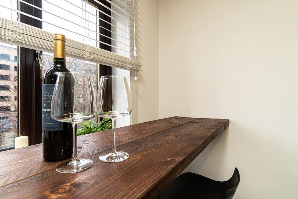 Stylish City Pad With Free Private Parking Glasgow Exterior photo